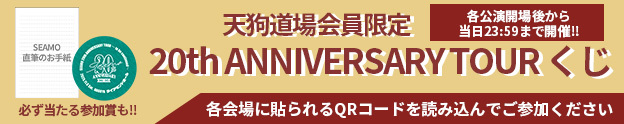 SEAMO 20th ANNIVERSARY TOUR くじ
